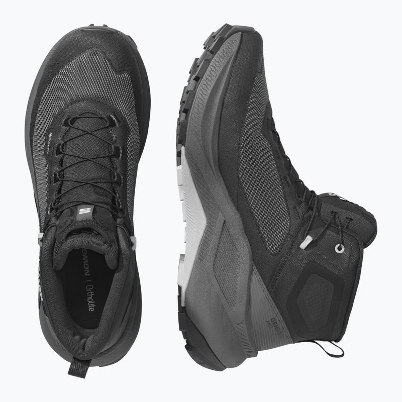 Vyriški turistiniai batai Salomon Genesis Mid GTX black/asphalt 3