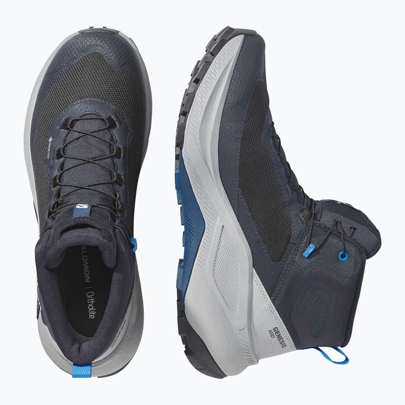 Vyriški turistiniai batai Salomon Genesis Mid GTX dark navy/spellbound 3