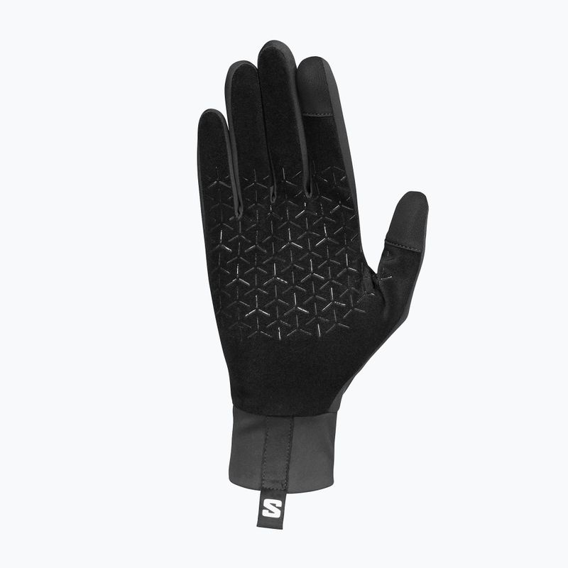 Bėgimo pirštinės Salomon Tech Softshell deep black 2