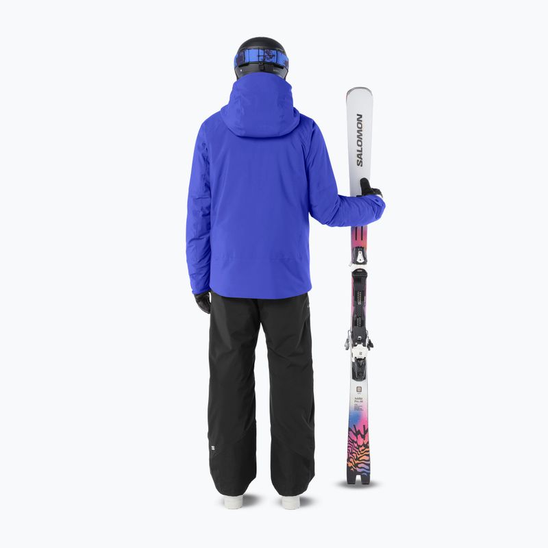 Vyriška slidinėjimo striukė Salomon Brilliant 2.0 clematis blue 3
