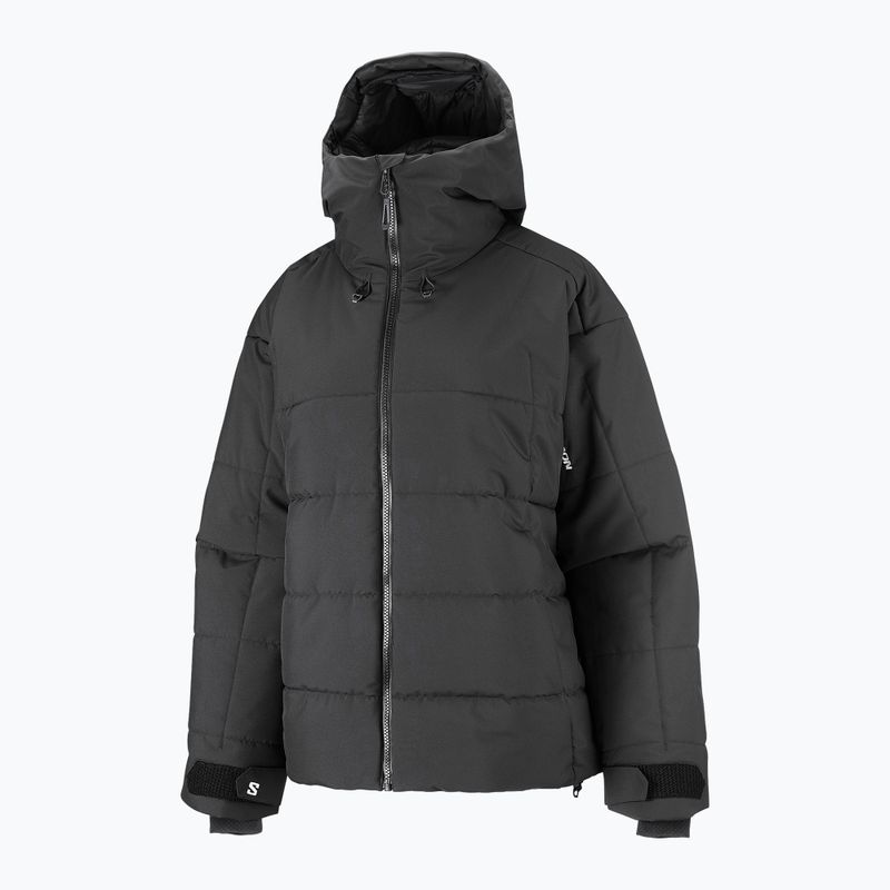 Moteriška slidinėjimo striukė Salomon Whitelight deep black 6