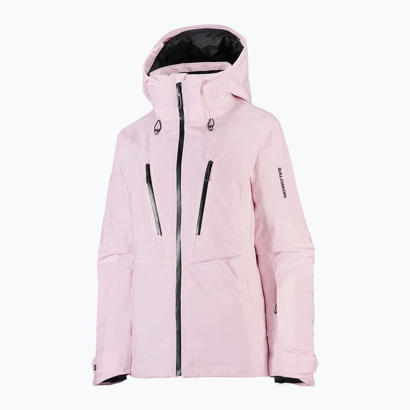 Moteriška slidinėjimo striukė Salomon Brilliant 2.0 icy pink 7
