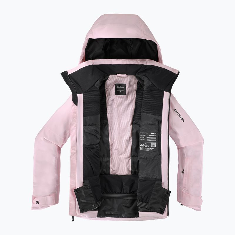 Moteriška slidinėjimo striukė Salomon Brilliant 2.0 icy pink 8