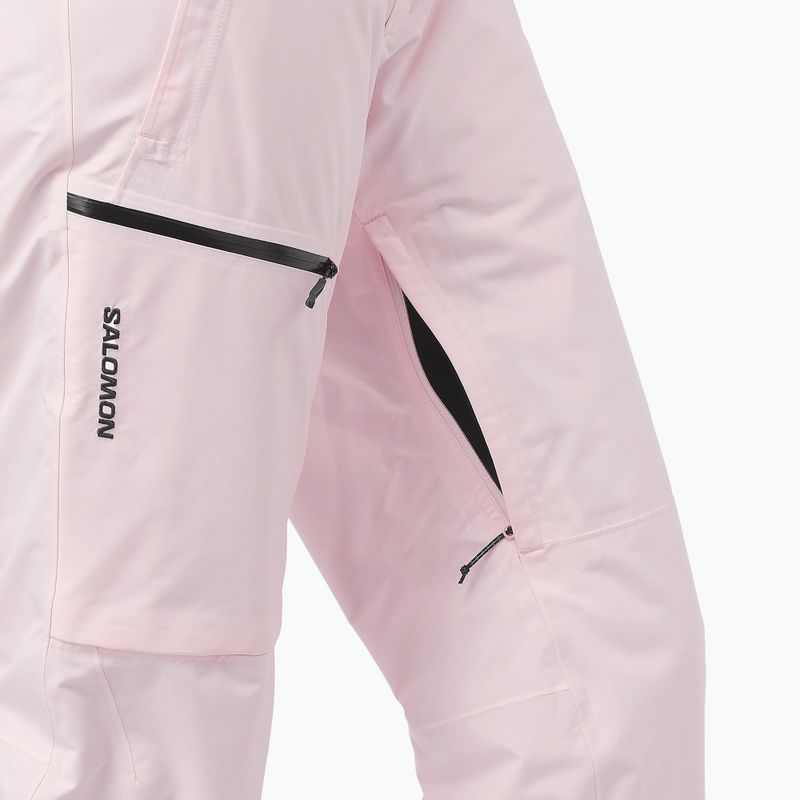 Moteriškos slidinėjimo kelnės Salomon Brilliant icy pink 4