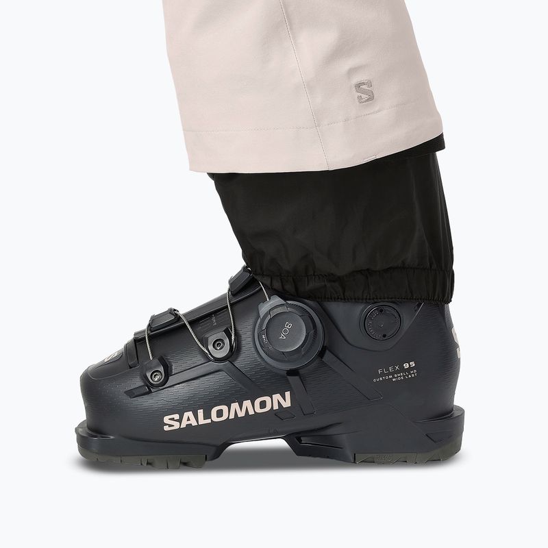 Moteriškos slidinėjimo kelnės Salomon Edge silver cloud 4