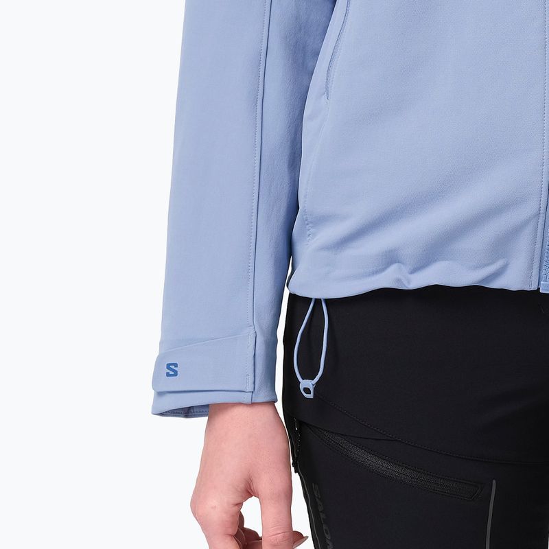 Moteriška striukė Salomon Outpeak Softshell tempest 5