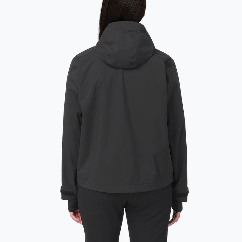 Moteriškas lietaus paltas Salomon Outquest 2.5L deep black 2