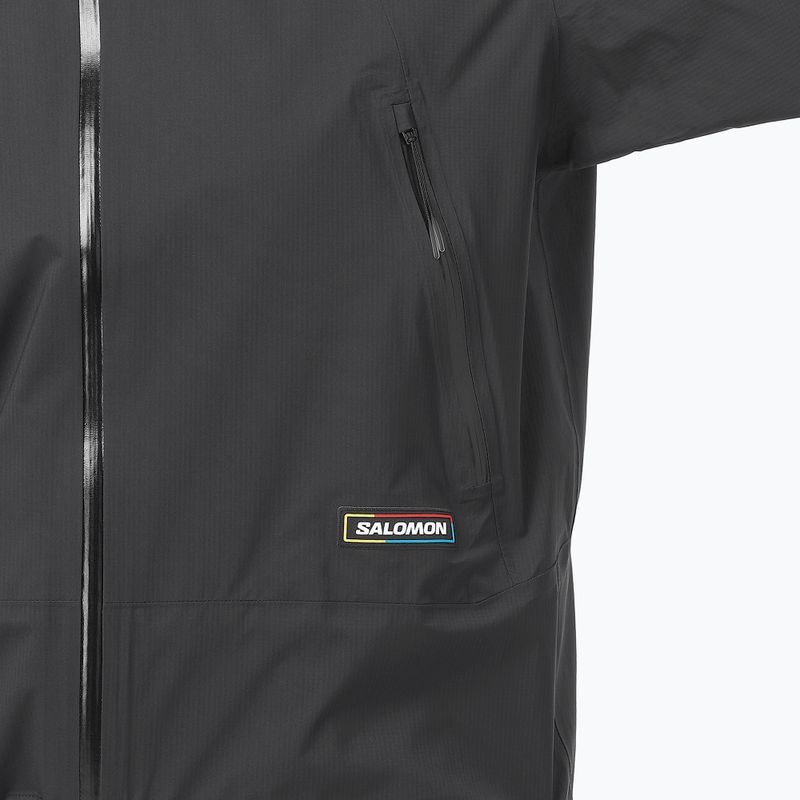 Moteriškas lietaus paltas Salomon Outquest 2.5L deep black 4