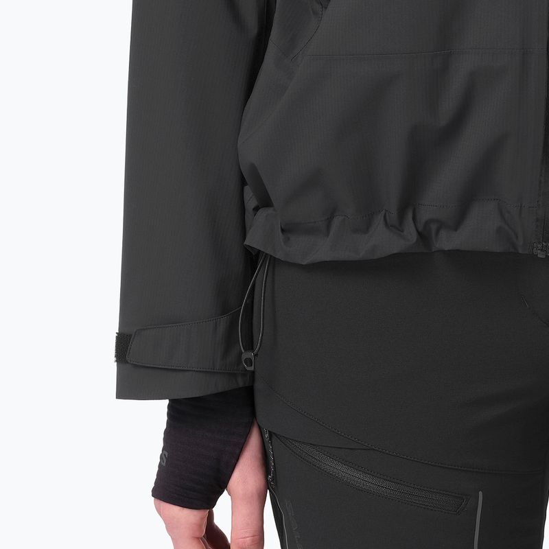 Moteriškas lietaus paltas Salomon Outquest 2.5L deep black 5