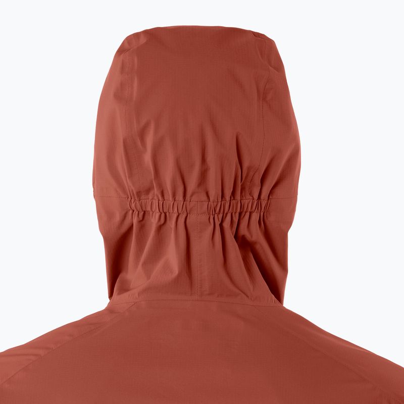 Vyriška bėgimo striukė Salomon Bonatti Waterproof burnt umber 3