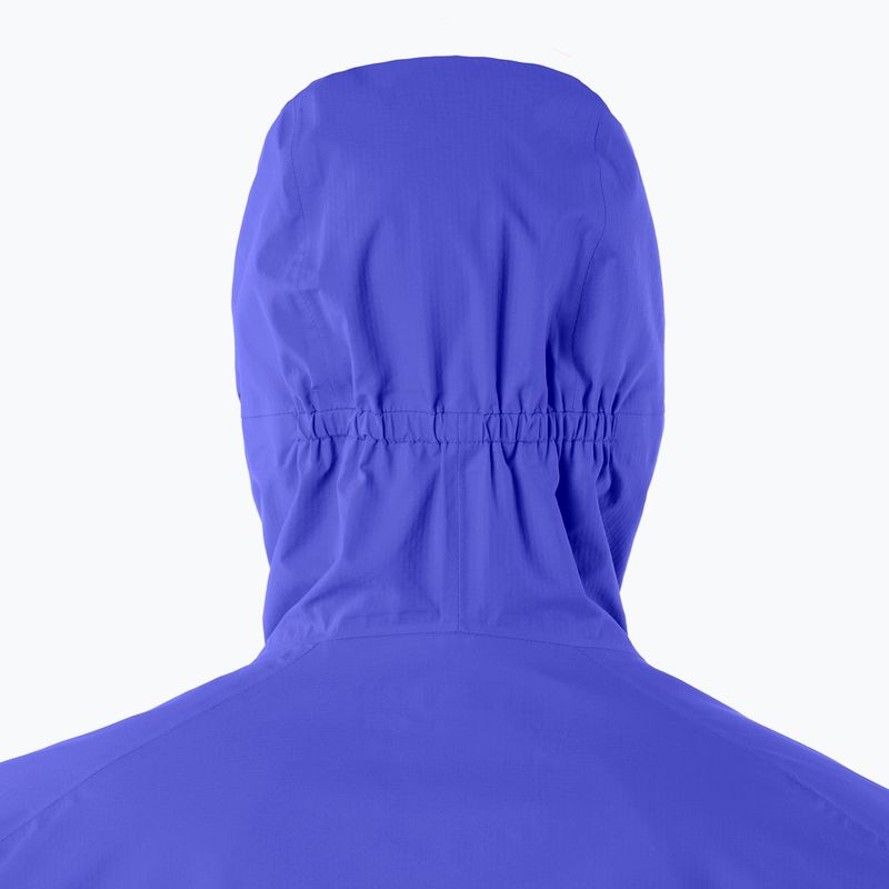 Vyriška bėgimo striukė Salomon Bonatti Waterproof clematis blue 3