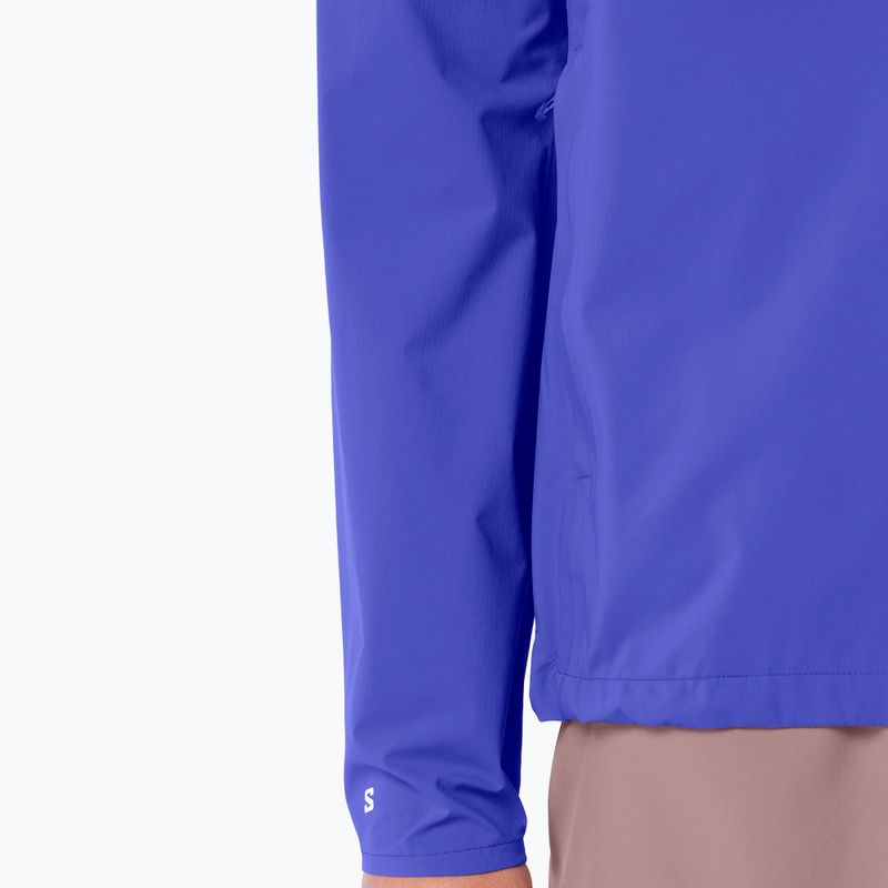 Vyriška bėgimo striukė Salomon Bonatti Waterproof clematis blue 6