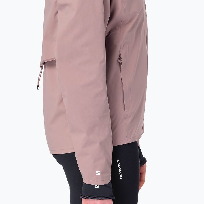 Moteriška bėgimo striukė Salomon Bonatti Waterproof antler 5