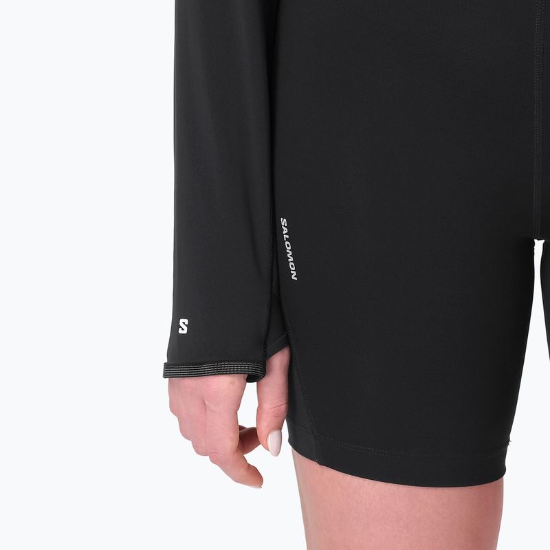 Moteriškas džemperis Salomon Sense Aero Hybrid CP PLVR deep black 4