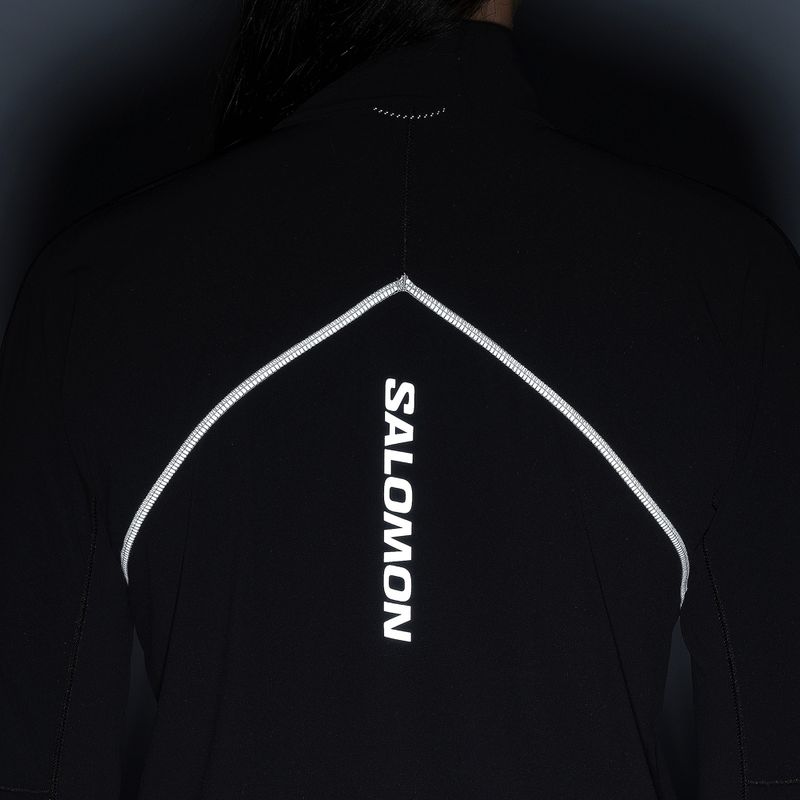 Moteriškas džemperis Salomon Sense Aero Hybrid CP PLVR deep black 5