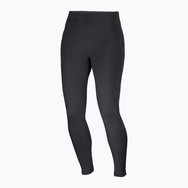 Moteriškos bėgimo tamprės Salomon Shakeout Core Warm Tights deep black 6