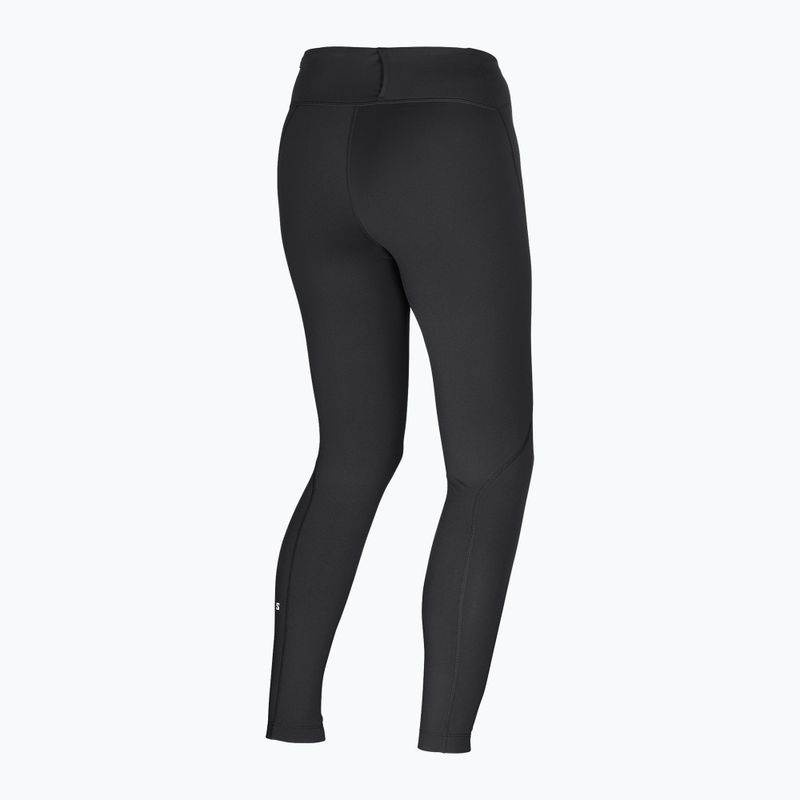 Moteriškos bėgimo tamprės Salomon Shakeout Core Warm Tights deep black 7