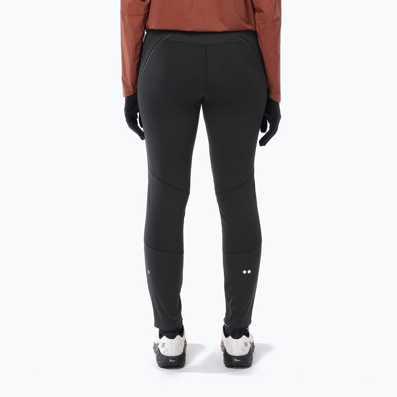 Moteriškos bėgimo tamprės Salomon Sense Softshell Tights deep black 2