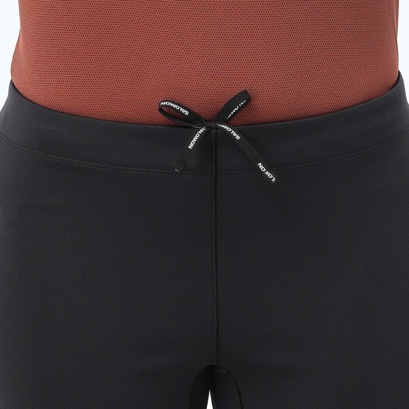 Moteriškos bėgimo tamprės Salomon Sense Softshell Tights deep black 3