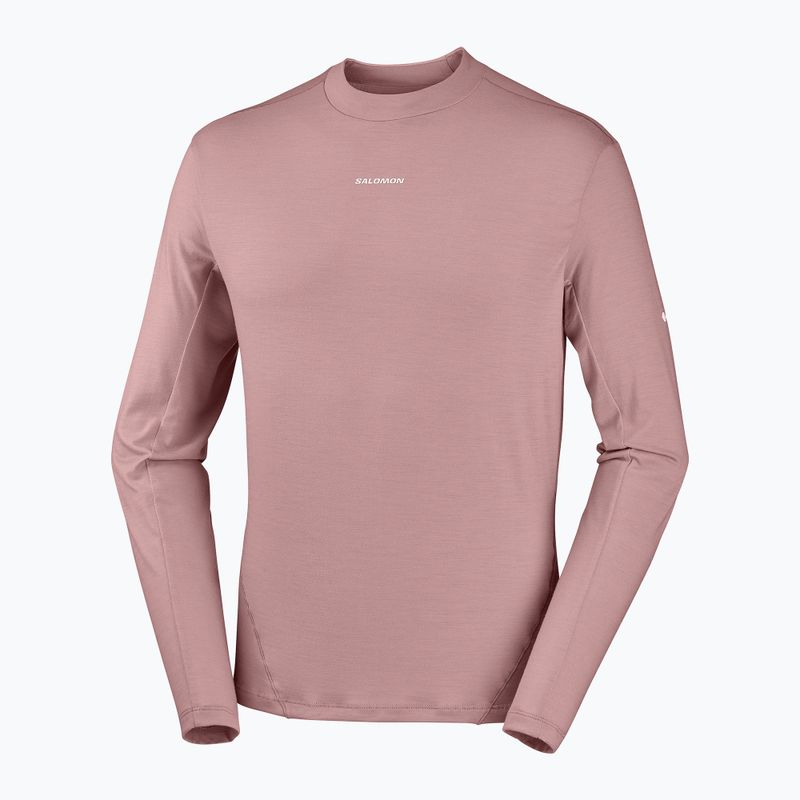 Vyriški bėgimo marškinėliai su ilgomis rankovėmis  Salomon Sense Merino Tee LS antler 8