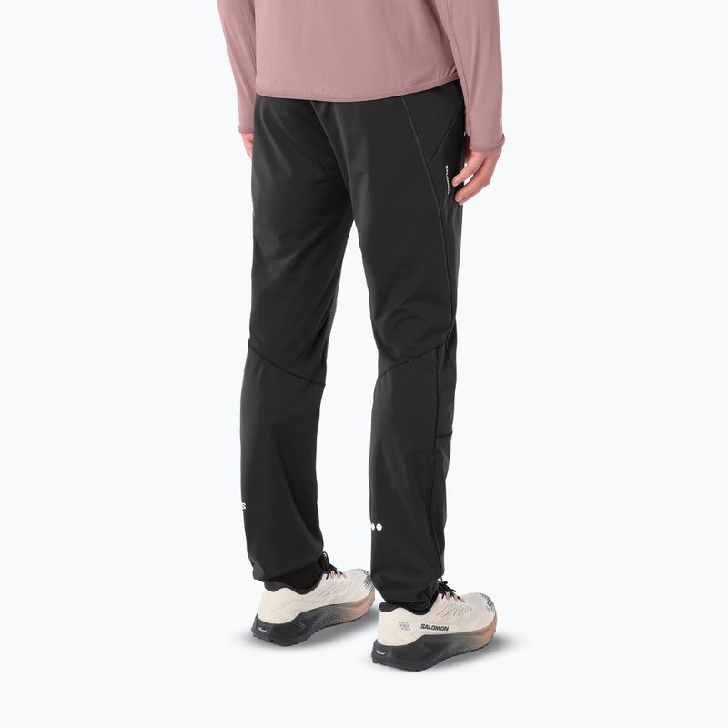 Vyriškos bėgimo kelnės Salomon Sense Softshell Pants deep black 2