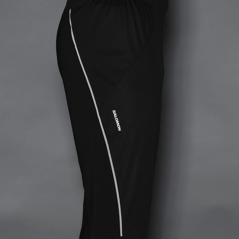 Vyriškos bėgimo kelnės Salomon Sense Softshell Pants deep black 6