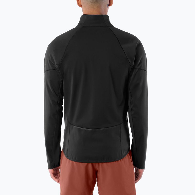 Vyriška bėgimo striukė Salomon Sense Softshell Jacket deep black 2