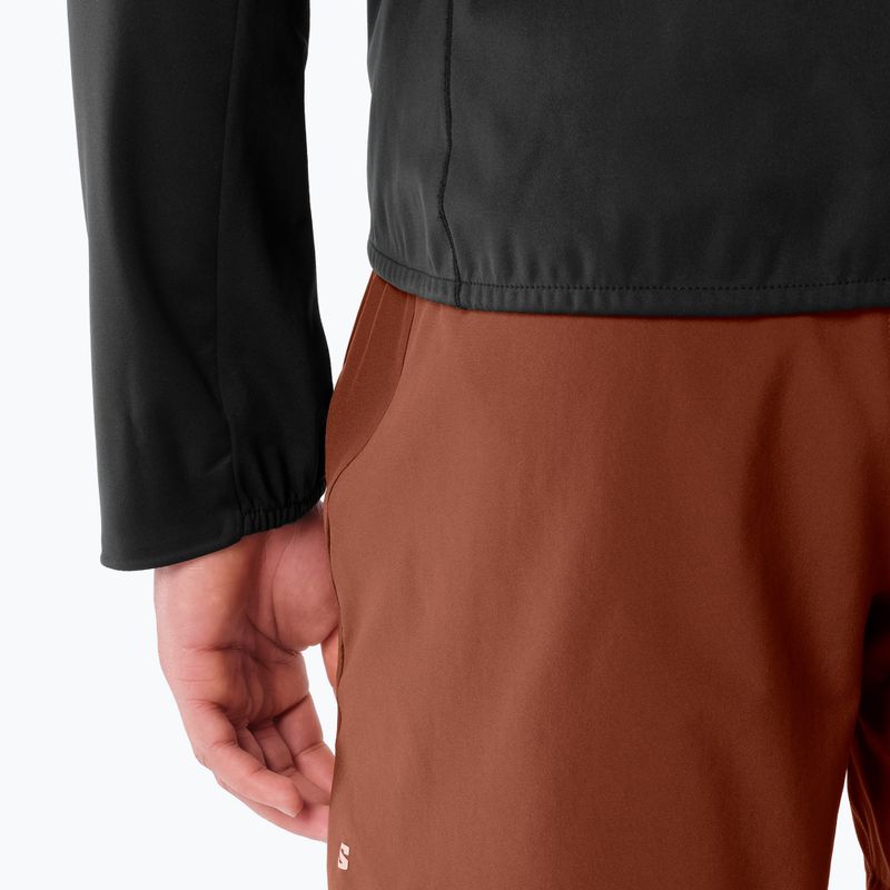 Vyriška bėgimo striukė Salomon Sense Softshell Jacket deep black 4