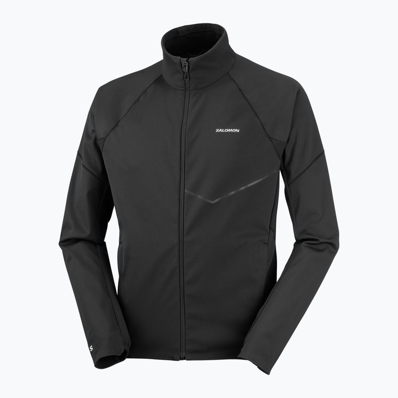 Vyriška bėgimo striukė Salomon Sense Softshell Jacket deep black 7
