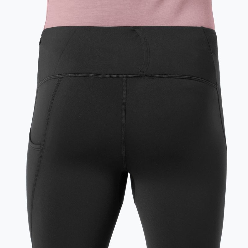 Vyriškos bėgimo tamprės Salomon Shakeout Core Warm Tights deep black 6