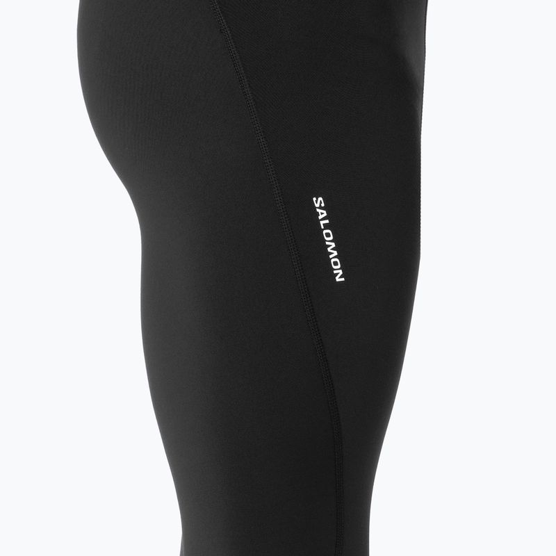 Vyriškos bėgimo tamprės Salomon Shakeout Core Warm Tights deep black 7