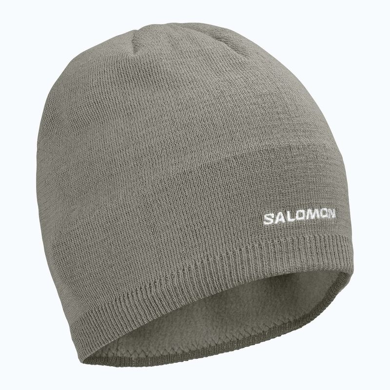 Žieminė kepurė Salomon Beanie castor gray