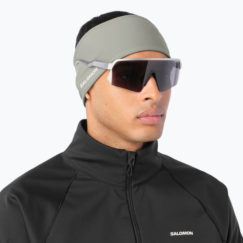 Lankelis galvai Salomon Run Tech Headband castor gray 2