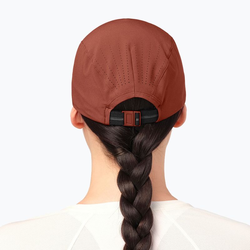 Kepurė su snapeliu Salomon Shakeout burnt umber 5