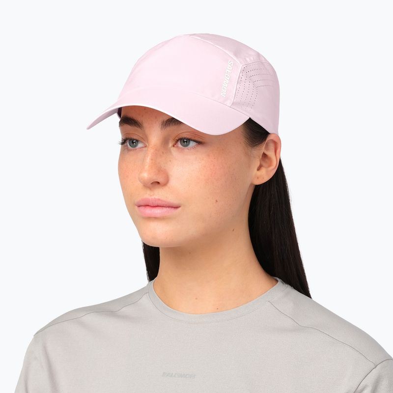 Kepurė su snapeliu Salomon Shakeout icy pink 4