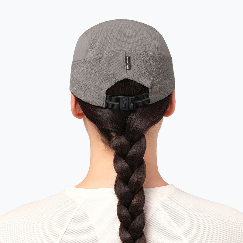 Kepurė su snapeliu Salomon Sense Aero castor gray 5