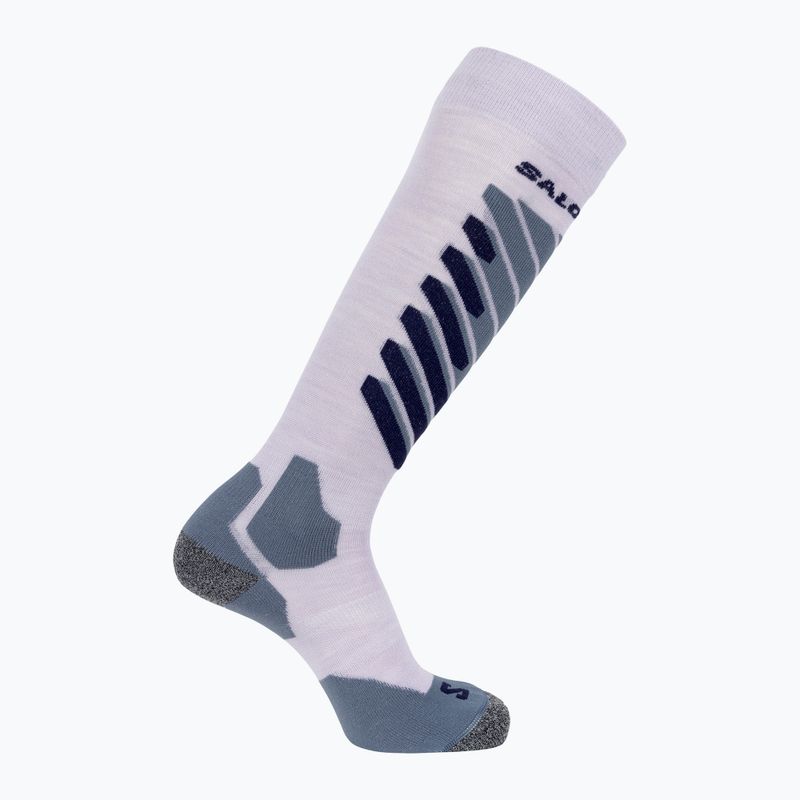 Slidinėjimo kojinės Salomon S/Access sweet lavender/medium grey