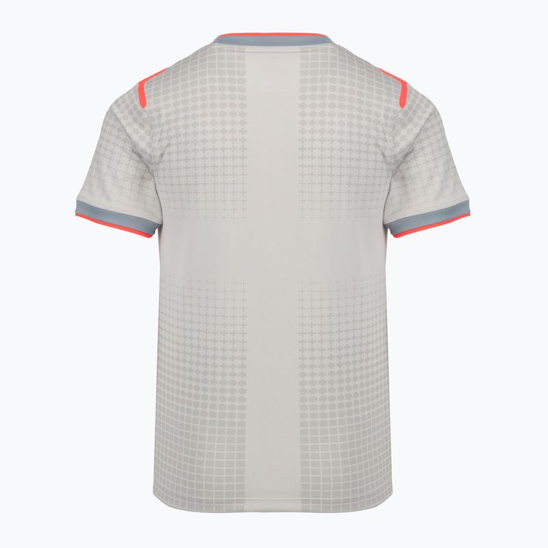 Vaikiški futbolo marškinėliai Nike England Pre-Match pewter grey/bright crimson 2