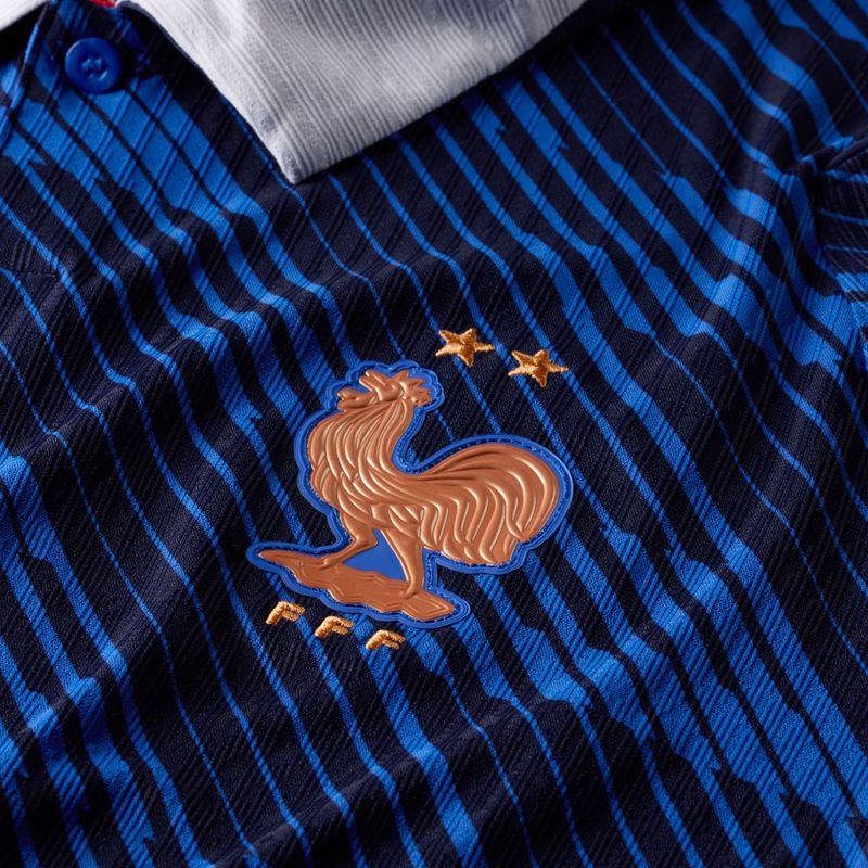 Vyriški futbolo marškinėliai Nike FFF 2026/27 Match Home game royal/metallic copper 10
