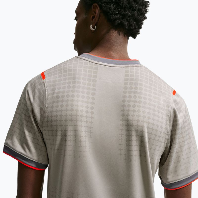 Vyriški futbolo marškinėliai Nike England Academy Pro Pre-Match pewter grey/bright crimson 6