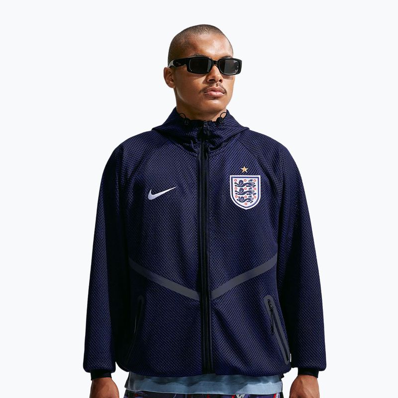 Vyriška futbolo striukė Nike England Dri-Fit Soccer Anthem IH1761 obsidian/black/white