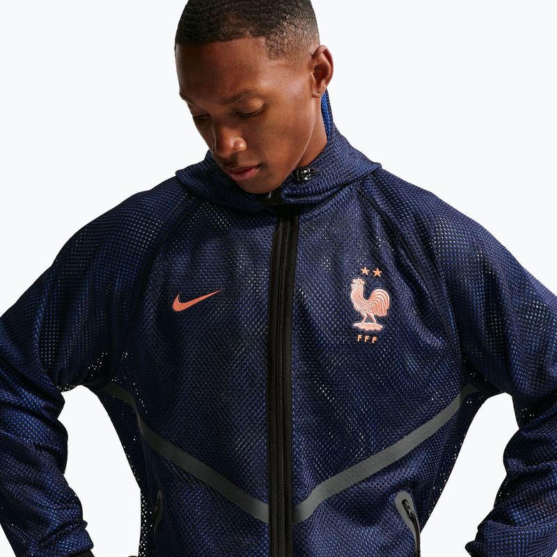 Vyriška futbolo striukė Nike FFF Dri-FIT Soccer Anthem blackened blue/metallic copper 5