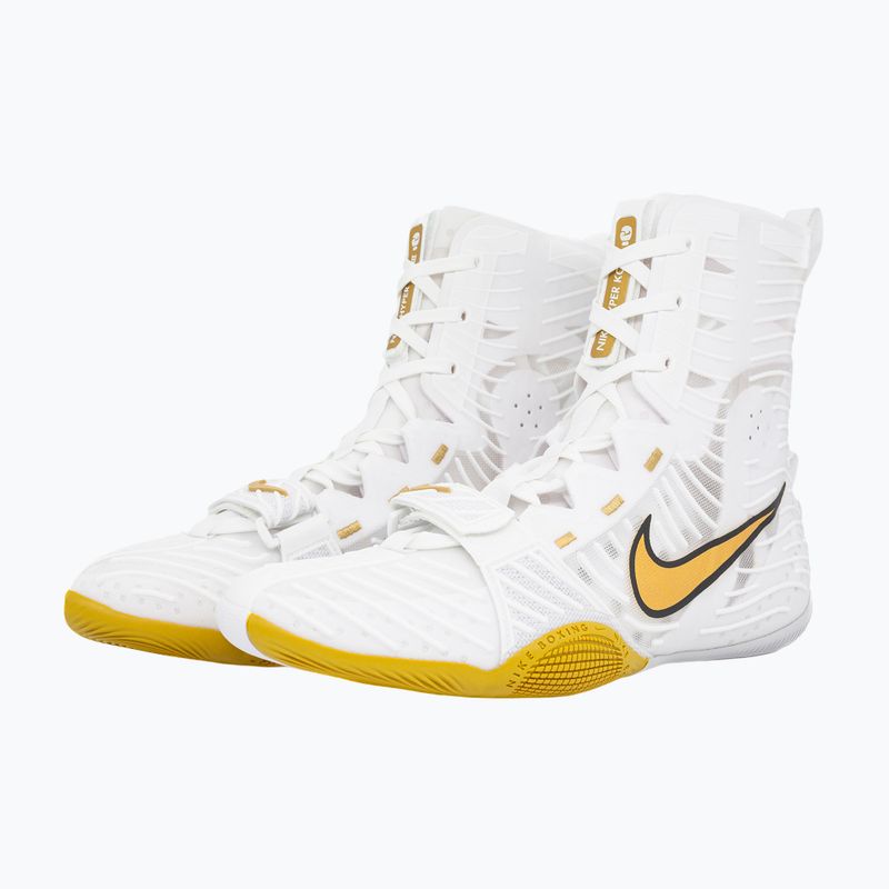 Bokso batai Nike HyperKo 3 white/metallic gold 3