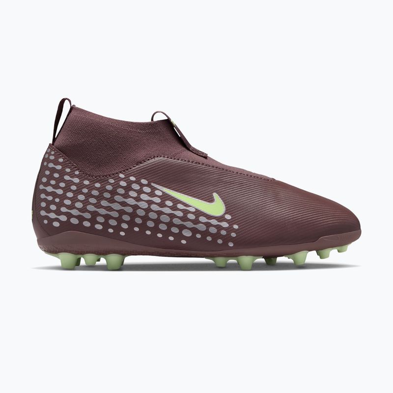 Vaikiški futbolo bateliai Nike Zoom Superfly 10 Academy Kylian Mbappe AG plum eclipse/metallic silver