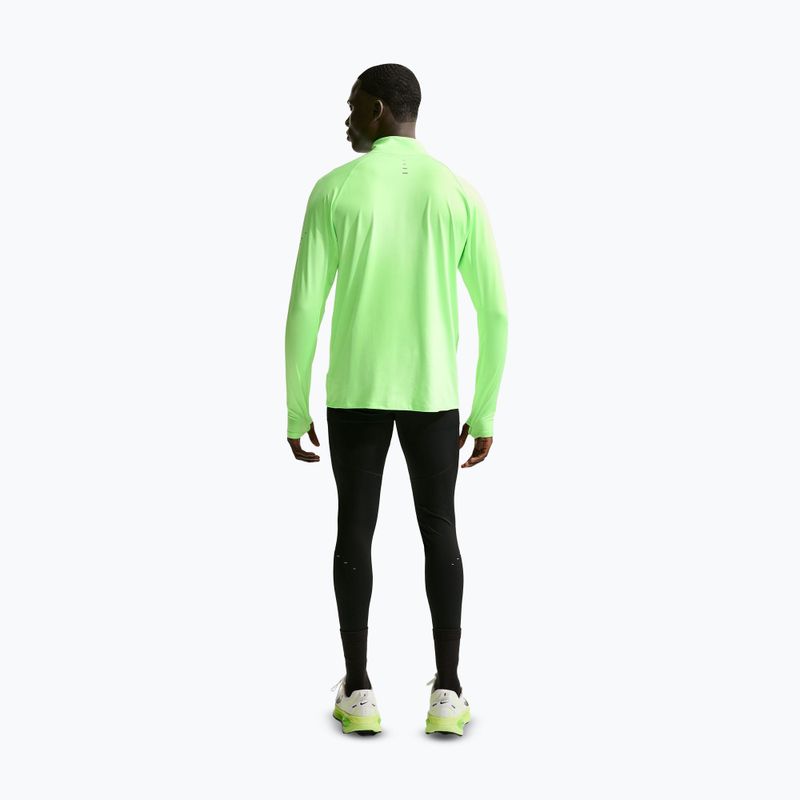 Vyriškas bėgimo džemperis Nike Stride 1/4 Zip Dri-Fit lime blast 3