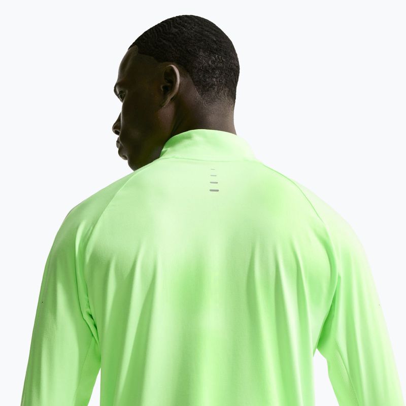 Vyriškas bėgimo džemperis Nike Stride 1/4 Zip Dri-Fit lime blast 4