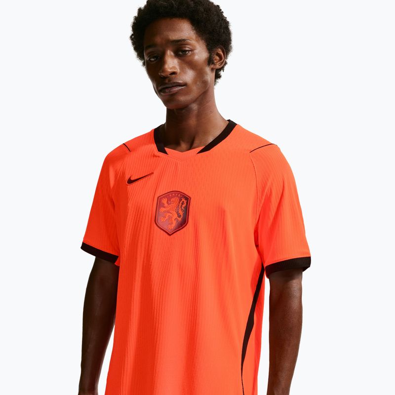 Vyriški futbolo marškinėliai Nike Netherlands 2026/27 Match Home hyper crimson/black 4
