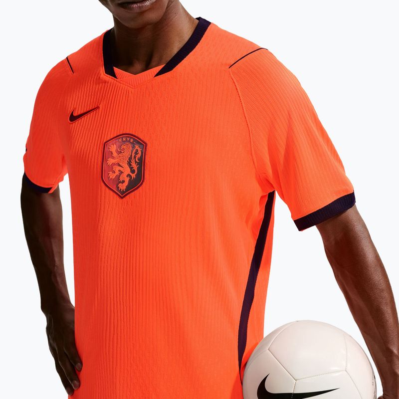 Vyriški futbolo marškinėliai Nike Netherlands 2026/27 Match Home hyper crimson/black 5