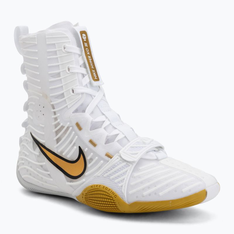 Bokso batai Nike HyperKo 3 white/metallic gold
