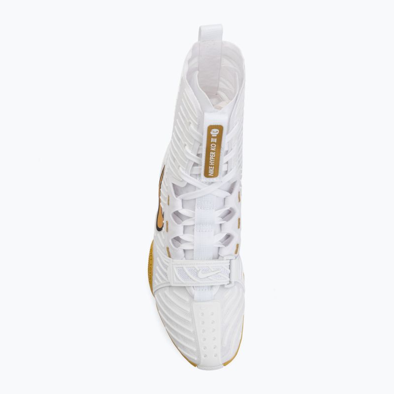 Bokso batai Nike HyperKo 3 white/metallic gold 5